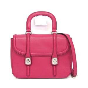 Miu Miu MADRAS RN1068 Women's Leather Handbag,Shoulder Bag Pink